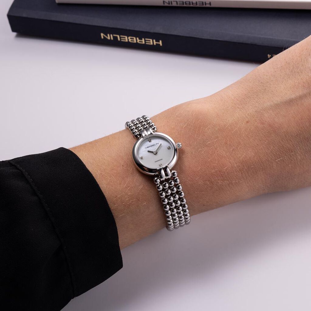 Montre Herbelin Perles Nacre Blanche - Montres Femme | Histoire d’Or