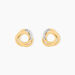 Boucles D'oreilles Puces Syrena Or Jaune Diamant - Boucles d'oreilles pendantes Femme | Histoire d’Or