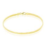 Bracelet Izel Maille Anglaise Or Jaune - Bracelets cha&icirc;ne Femme | Histoire d&rsquo;Or