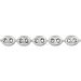 Bracelet Carrus Argent Blanc - Bracelets chaîne Homme | Histoire d’Or