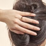 Bague Lily Or Jaune Quartz - Bagues solitaires Femme | Histoire d&rsquo;Or