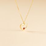 Collier Martella Or Jaune Rubis - F&ecirc;te des m&egrave;res Femme | Histoire d&rsquo;Or