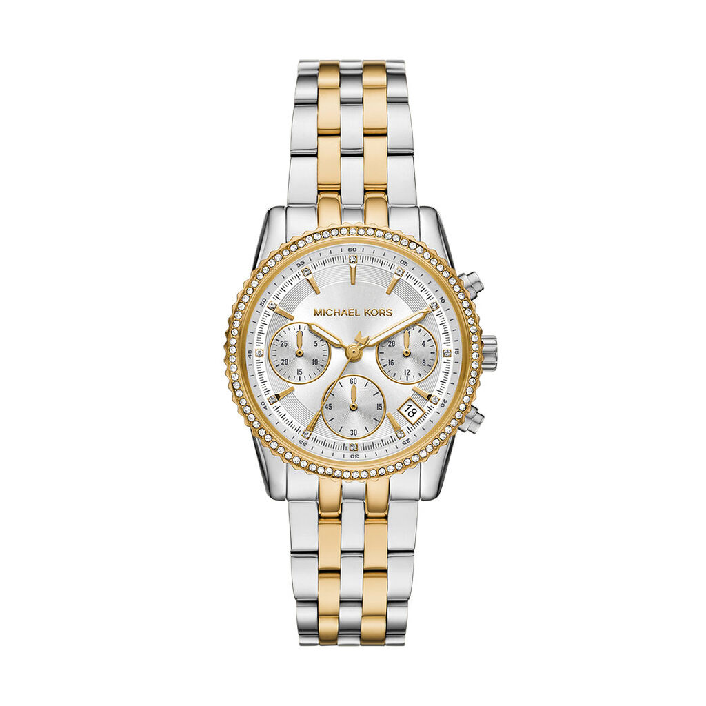 Montre Michael Kors Mini BRYANT Argent&eacute; - F&ecirc;te des m&egrave;res Femme | Histoire d&rsquo;Or