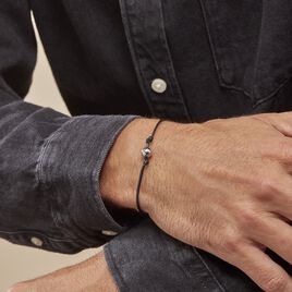 Bracelet Acier Vieillit Patrizio - Bracelets cordon Homme | Histoire d’Or