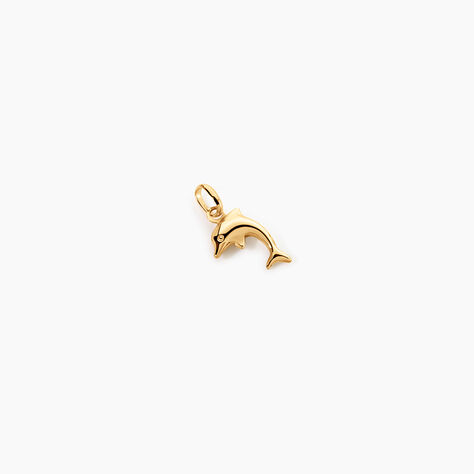 Pendentif Haizia Dauphin Or Jaune - Pendentifs Famille | Histoire d&rsquo;Or