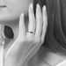 Alliance Julie Ruban Classique Or Blanc - Alliances Famille | Histoire d’Or