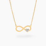 Collier Solemnia Or Jaune - F&ecirc;te des m&egrave;res Femme | Histoire d&rsquo;Or