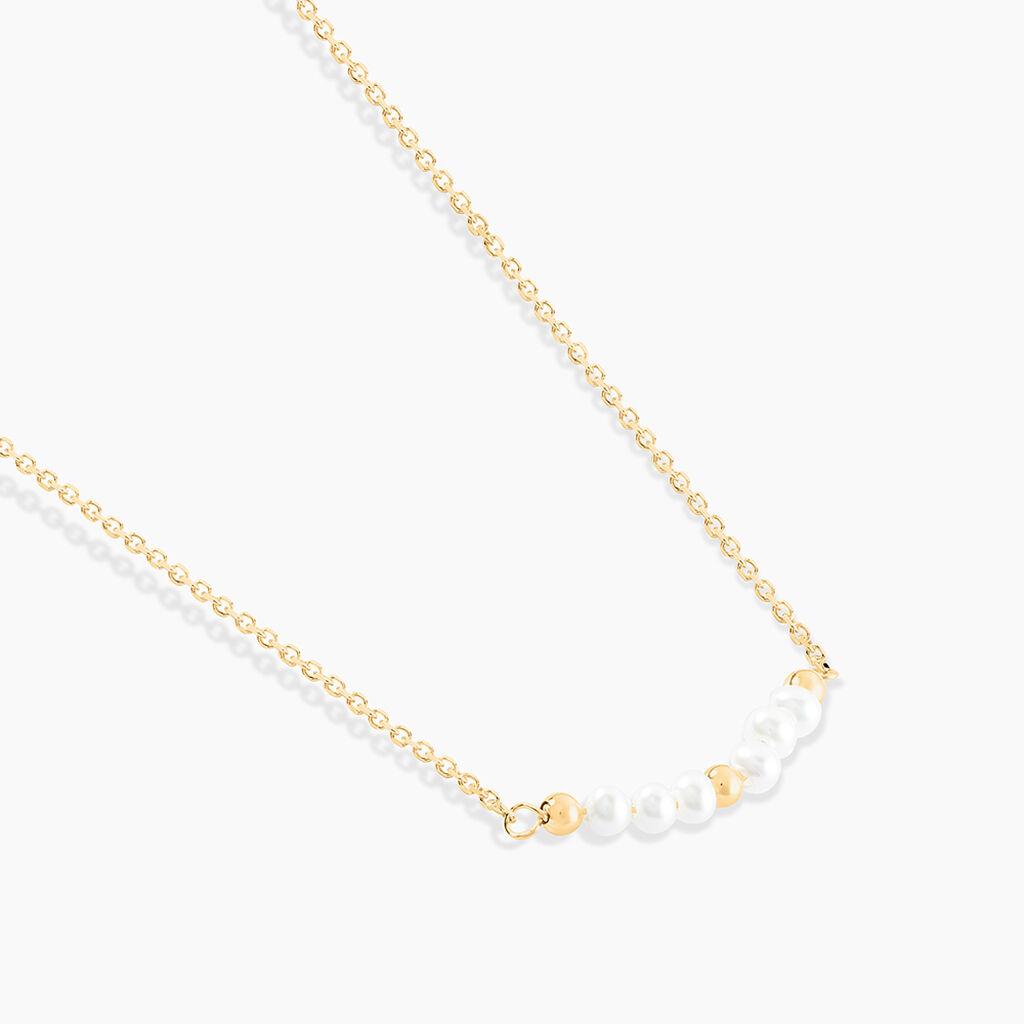 Collier Tova Or Jaune Perle - Colliers Femme | Histoire d&rsquo;Or