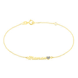 Bracelet Jenna Or Jaune - Bracelets Coeur Femme | Histoire d’Or