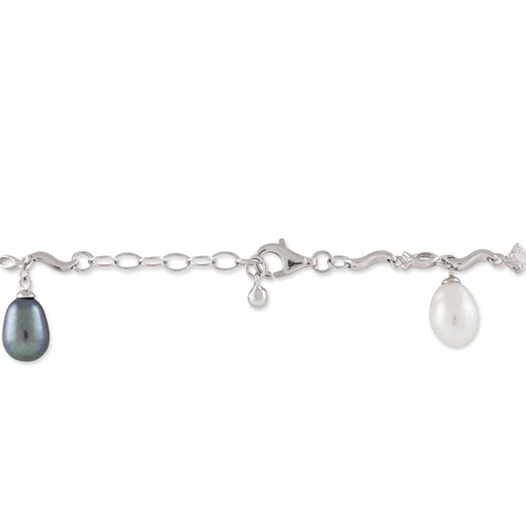 Bracelet Salomee Argent Blanc Perle De Culture - Bracelets Femme | Histoire d’Or