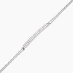 Bracelet Melineeargent Blanc Oxyde De Zirconium - Bracelets Femme | Histoire d&rsquo;Or