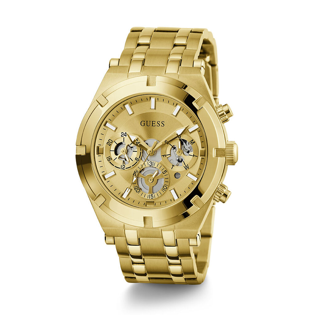 Montre Guess Continental Champagne - Montres Homme | Histoire d’Or