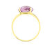 Bague Solitaire Armantia Or Jaune Amethyste - Bagues solitaires Femme | Histoire d’Or