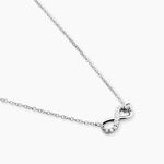 Collier Filipe Argent Blanc Oxyde De Zirconium - F&ecirc;te des m&egrave;res Femme | Histoire d&rsquo;Or