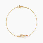 Bracelet Orion Or Jaune Oxyde De Zirconium - Bracelets Femme | Histoire d&rsquo;Or