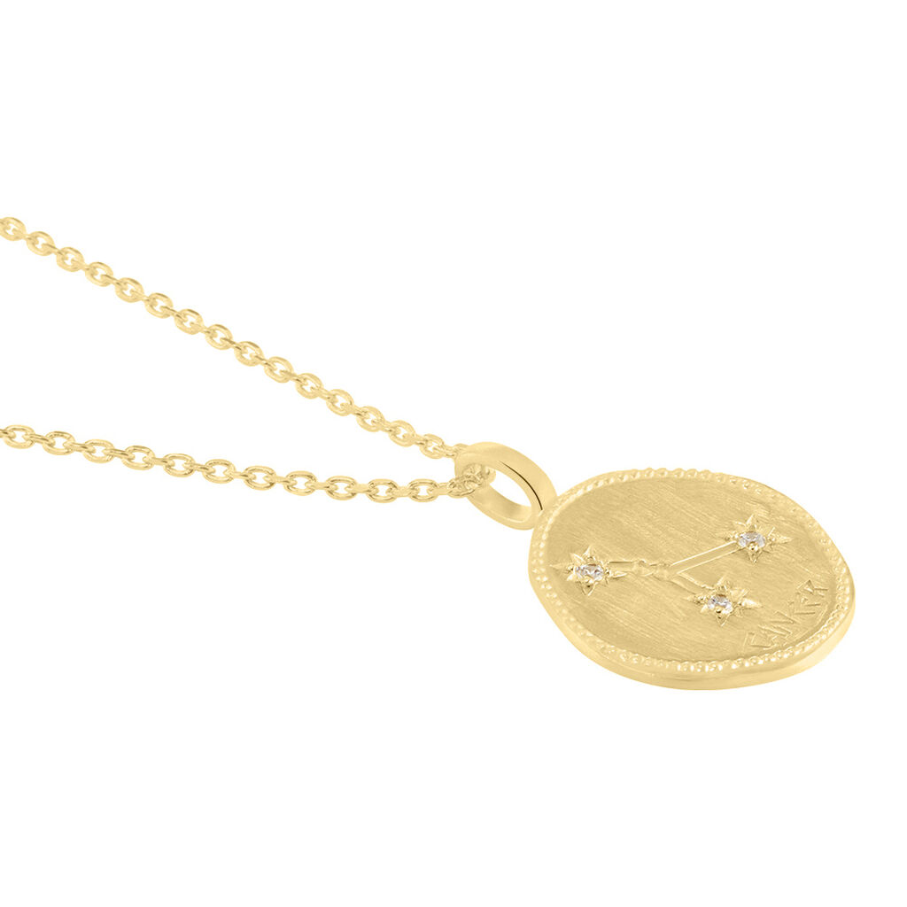 Collier Iago Plaqué Or Oxydes De Zirconium - Colliers Femme | Histoire d’Or