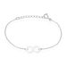 Bracelet Alicia Argent Blanc Céramique - Bracelets fantaisie Femme | Histoire d’Or
