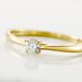 Bague Solitaire Or Jaune Fiona Diamant Synthetique - Bagues solitaires Femme | Histoire d’Or