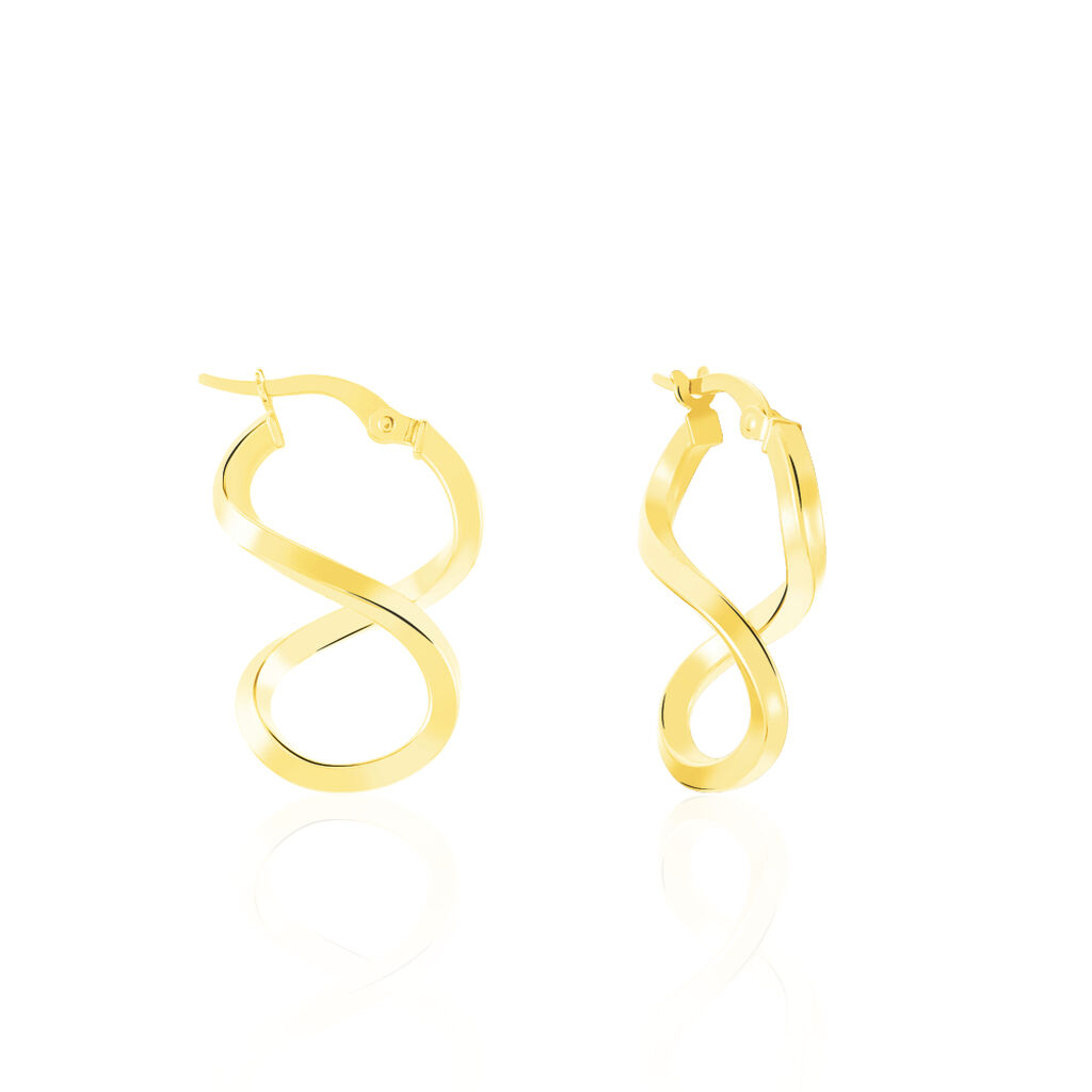 Créoles Helmine Or Jaune - Boucles d'oreilles créoles Femme | Histoire d’Or