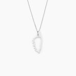 Pendentif Corsica Or Blanc - Pendentifs Famille | Histoire d&rsquo;Or