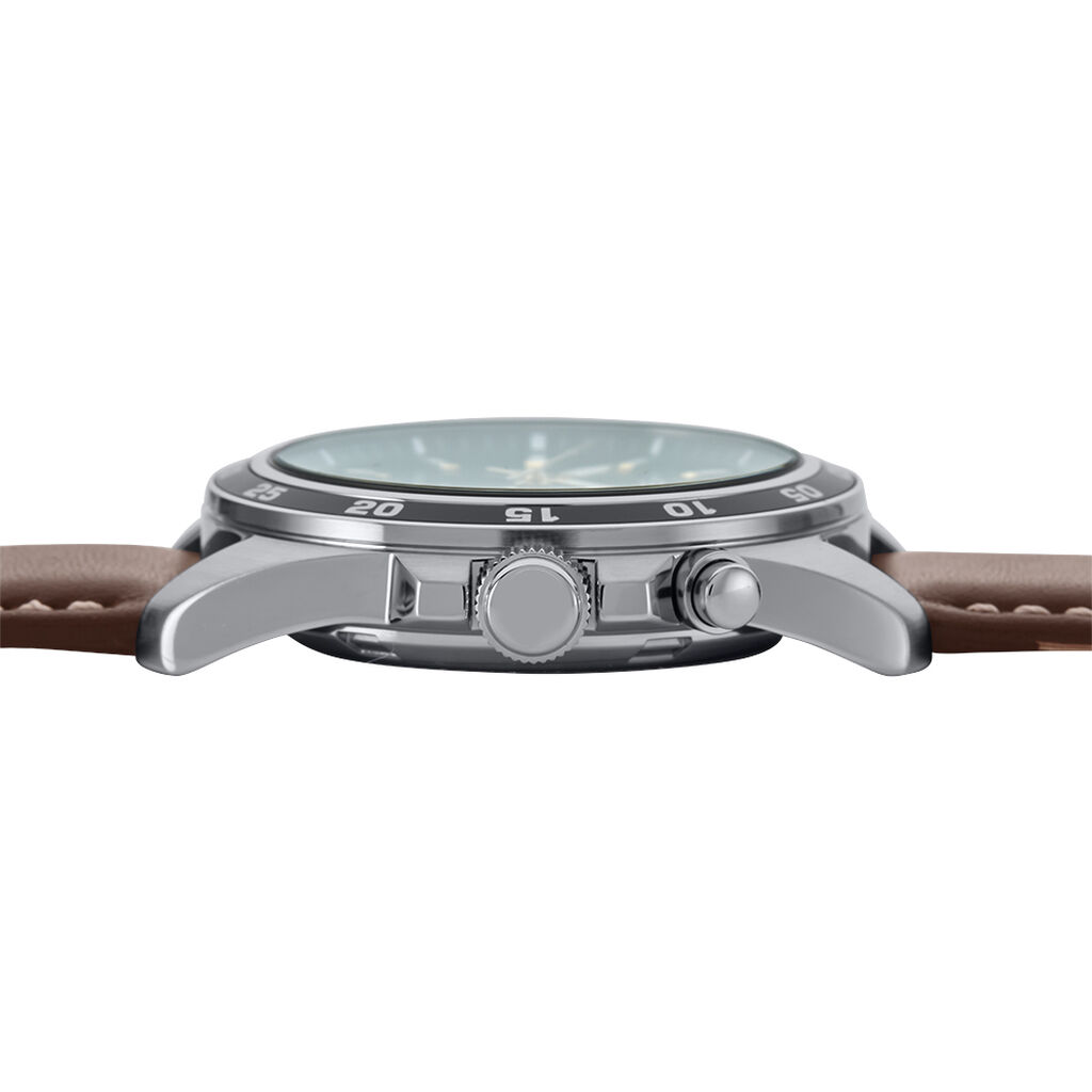 Montre Seiko Sport Kinetic Vert - F&ecirc;te des p&egrave;res Homme | Histoire d&rsquo;Or