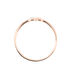Bague Emilia Or Rose Diamant - Bagues Coeur Femme | Histoire d’Or