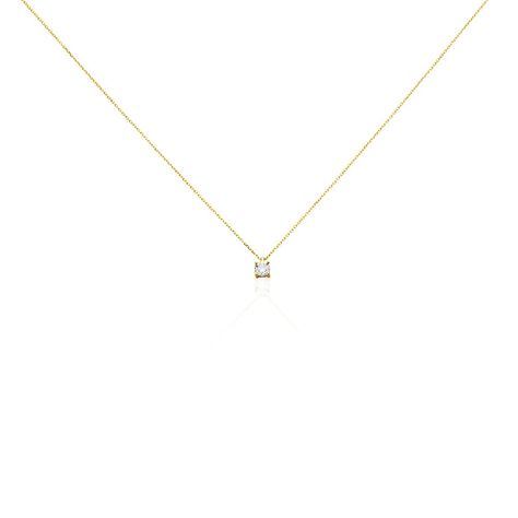 Collier Elfa Or Jaune Diamant - Colliers Femme | Histoire d’Or