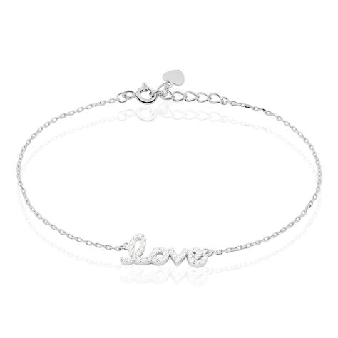 Bracelet Elly Argent Blanc Oxyde De Zirconium - Bracelets Femme | Histoire d’Or