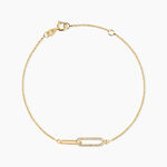Bracelet Link Or Jaune - Bracelets Femme | Histoire d&rsquo;Or