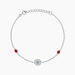 Bracelet Umah Argent Blanc Corail Oxyde De Zirconium - Bracelets Femme | Histoire d’Or