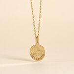 Pendentif Jannila Zodiaque Or Jaune - Cadeaux de naissance Enfant | Histoire d&rsquo;Or