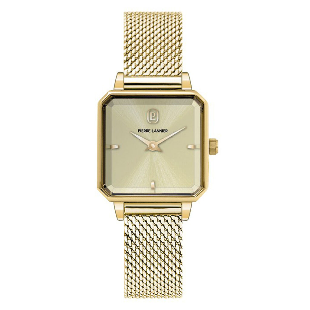 Montre Pierre Lannier Leonor Champagne - Montres Femme | Histoire d’Or