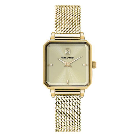 Montre Pierre Lannier Leonor Champagne - Montres Femme | Histoire d’Or