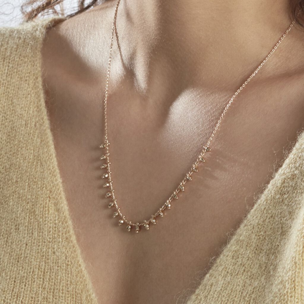 Collier Neria Plaqué Or Jaune - Colliers fantaisie Femme | Histoire d’Or