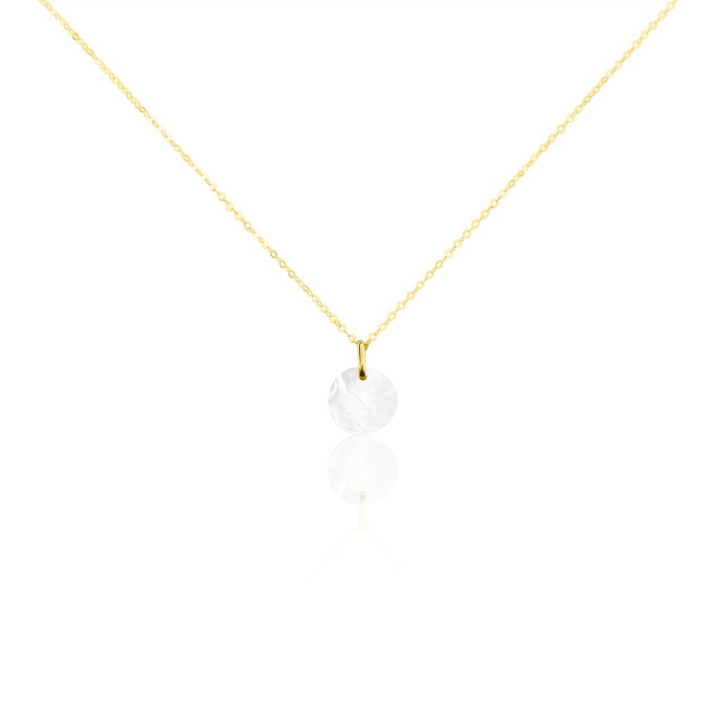 Collier Or Jaune Icotiae Nacre - Colliers Femme | Histoire d’Or