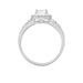 Bague Solitaire Titemae Argent Blanc Oxyde De Zirconium - Bagues solitaires Femme | Histoire d’Or