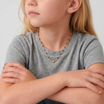 Collier Bubble Argent Jaune Oxyde De Zirconium - Colliers fantaisie Enfant | Histoire d&rsquo;Or