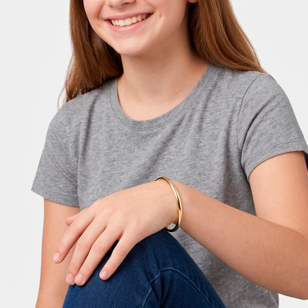 Bracelet Jonc Joncino Or Jaune - Bracelets joncs Enfant | Histoire d&rsquo;Or