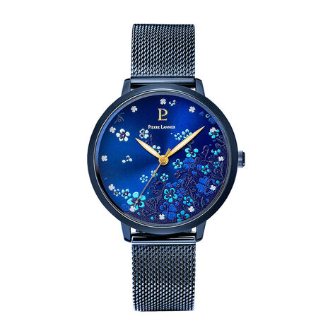 Montre Pierre Lannier Tallia Bleu - Montres Femme | Histoire d&rsquo;Or