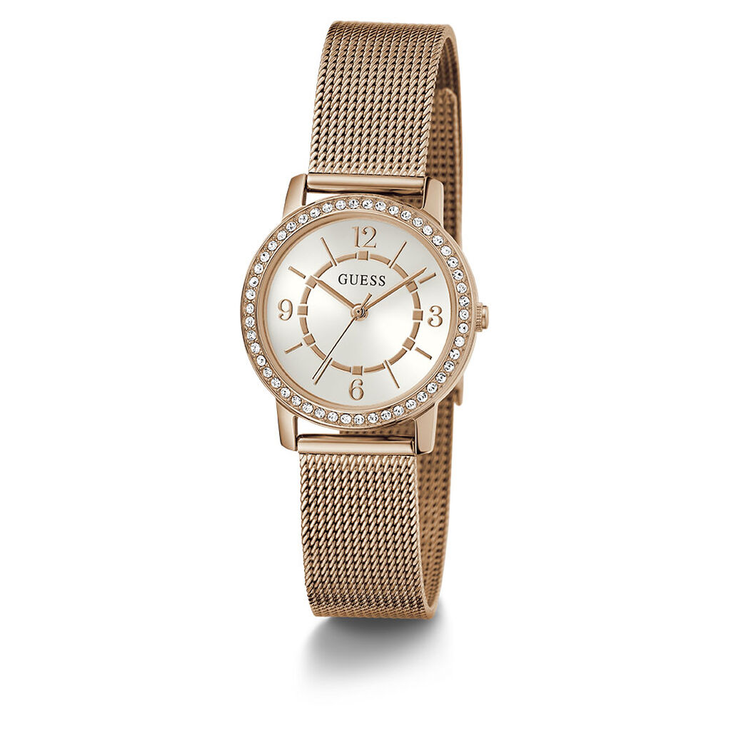 Montre Guess Melody Blanc - Id&eacute;es cadeaux Femme | Histoire d&rsquo;Or