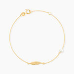 Bracelet Juditte Or Jaune Perle De Culture - Bracelets Femme | Histoire d&rsquo;Or