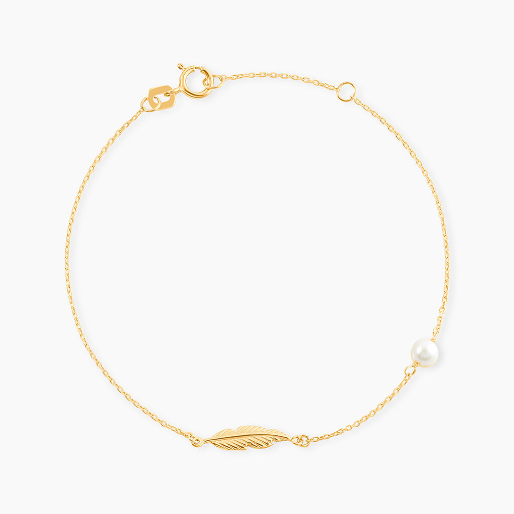 Bracelet Juditte Or Jaune Perle De Culture - Bracelets Femme | Histoire d’Or