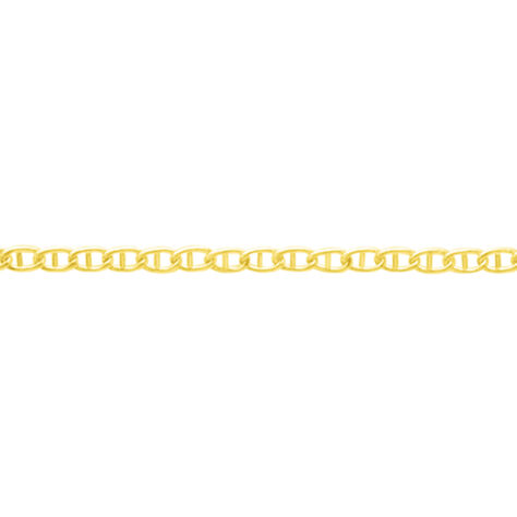 Collier Capucin Or Jaune Maille Marine Plate - Chaines Femme | Histoire d’Or