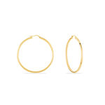 Cr&eacute;oles Creolia Acier Jaune - Boucles d'oreilles cr&eacute;oles Femme | Histoire d&rsquo;Or