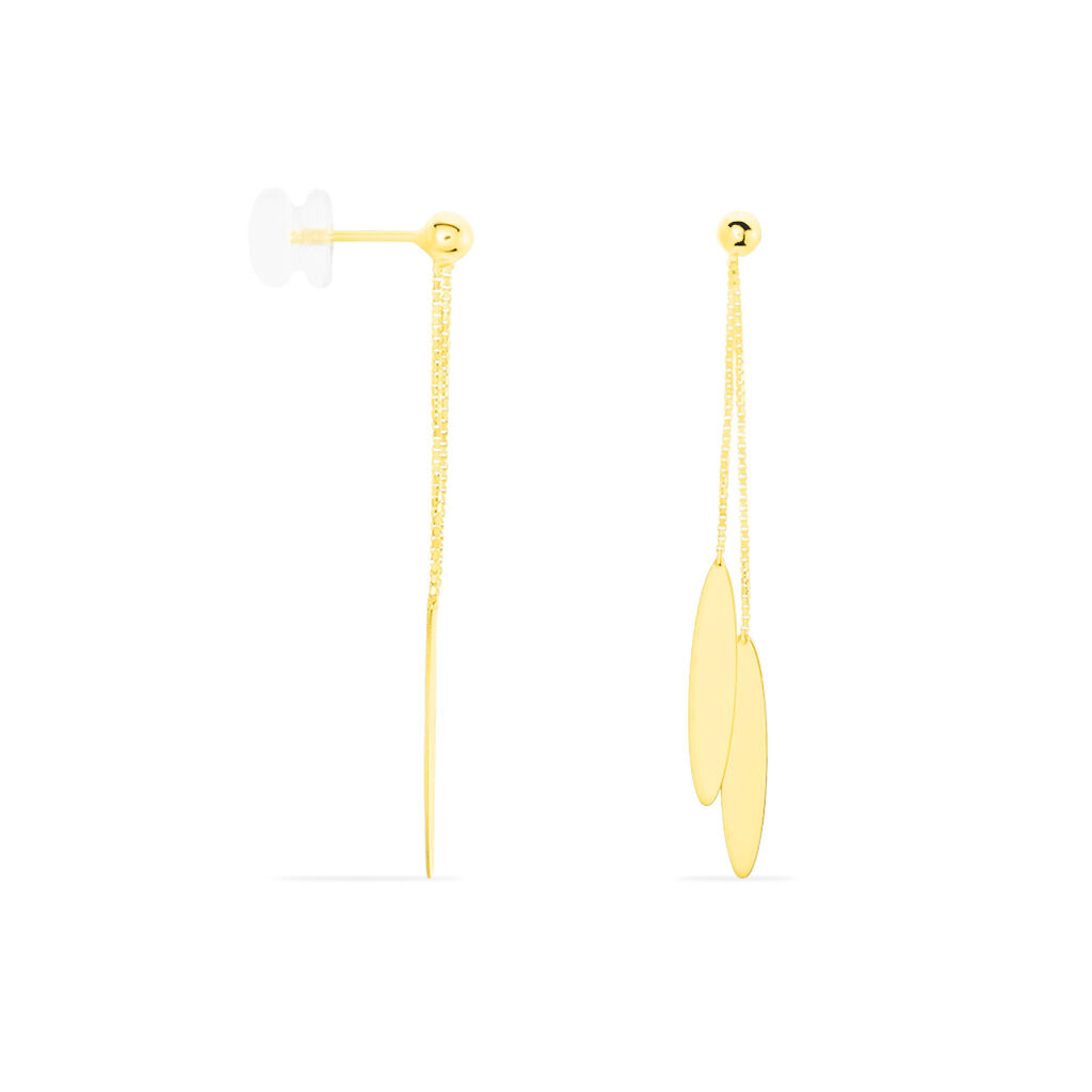 Boucles D'oreilles Pendantes Leeann Or Jaune - Boucles d'oreilles pendantes Femme | Histoire d’Or