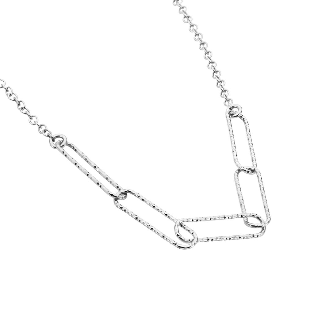 Collier Chiarina Argent Blanc - Colliers fantaisie Femme | Histoire d’Or