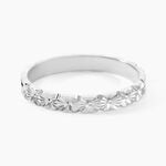 Alliance Fleur Or Blanc - Alliances Unisex | Histoire d&rsquo;Or