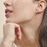 Cr&eacute;oles Ananas Or Blanc - Boucles d'oreilles cr&eacute;oles Femme | Histoire d&rsquo;Or