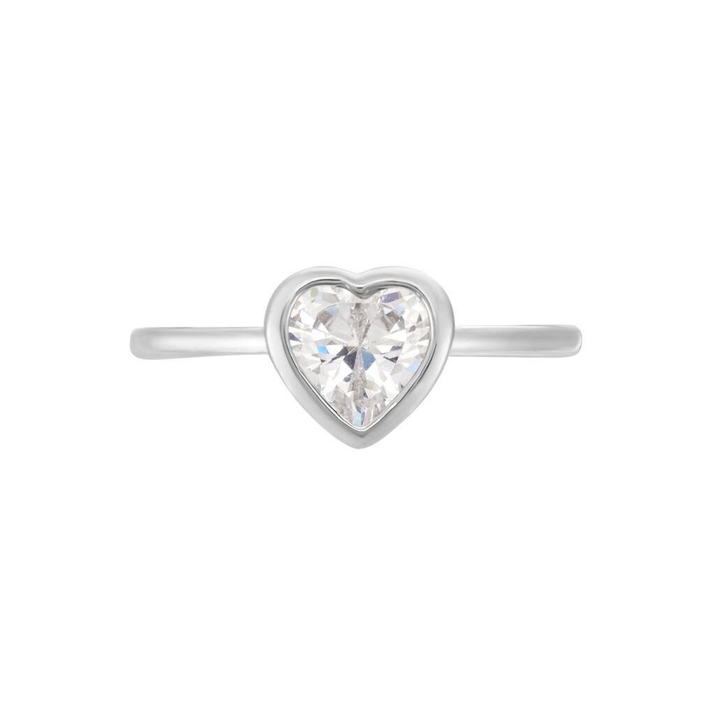 Bague Dahud Argent Oxyde De Zirconium - Bagues Coeur Femme | Histoire d’Or