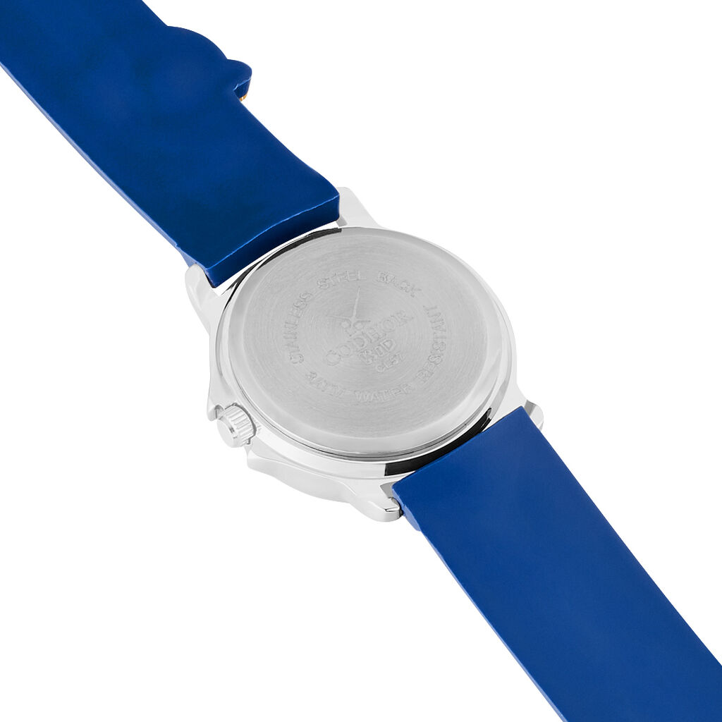 Montre Upp Planete Blanc Et Bleu - Montres Enfant | Histoire d&rsquo;Or